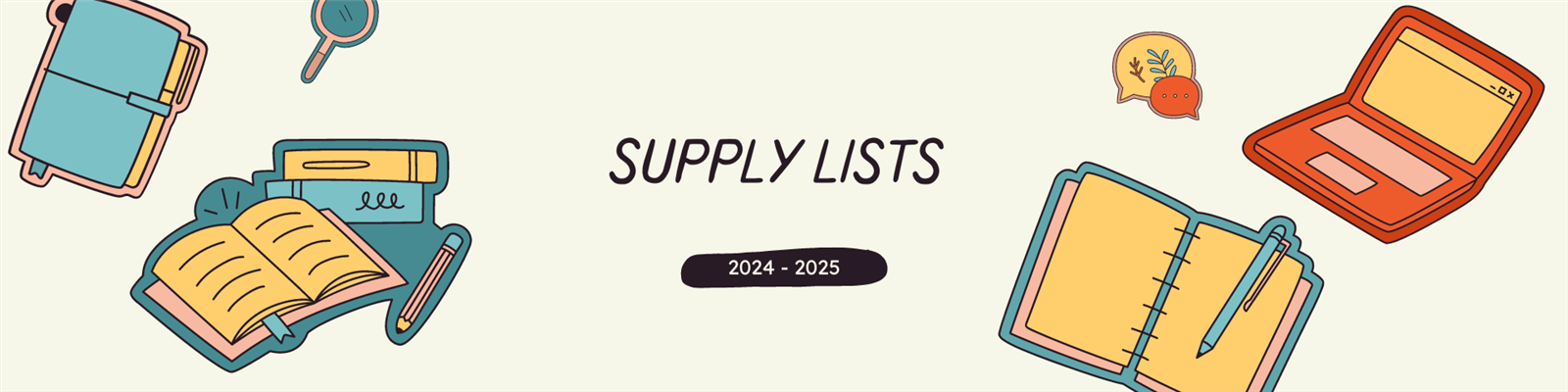 Supply Lists Banner